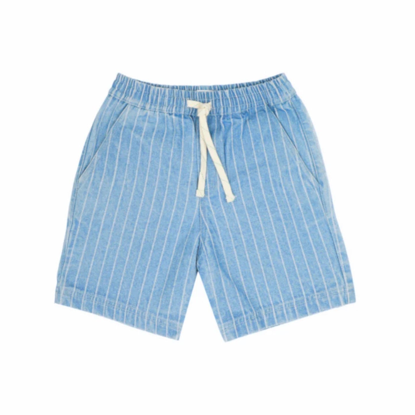 Jenest 100% 純棉 KNOX STRIPE 直條紋短褲  ❘ 現貨尺寸: 3Y~7Y