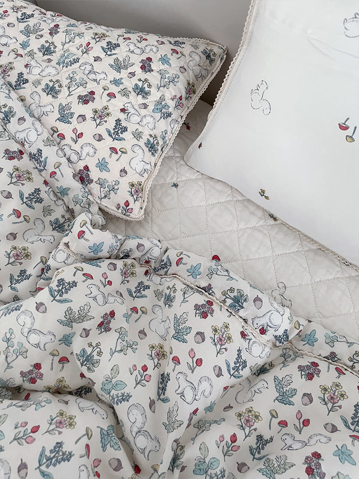 (預購) Creme enfant  100% 莫代爾水洗鋪棉 -Écru  (兩個尺寸: 兒童被(J) & 單人被(S) : 四季被&加厚款)