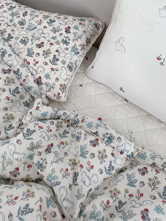 (預購) Creme enfant  100% 莫代爾水洗鋪棉 -Écru  (兩個尺寸: 兒童被(J) & 單人被(S) : 四季被&加厚款)