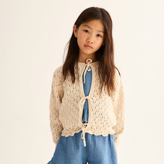 Cozmo 100%純棉針織小外套- kids ❘ 現貨尺寸: 3Y~6Y