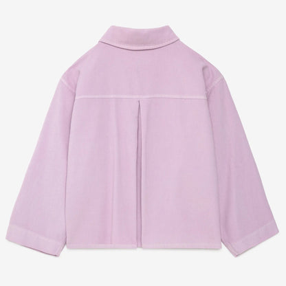 True Artist 100%純棉燈芯絨襯衫外套 Pink Blush 4Y~9Y