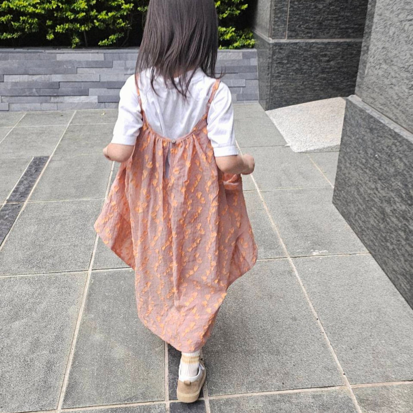 Studio Koter CLEO 立體點點透膚 A Line 洋裝/連身裙  ❘ 現貨尺寸: 2-3Y & 4-5Y (各最後一件)