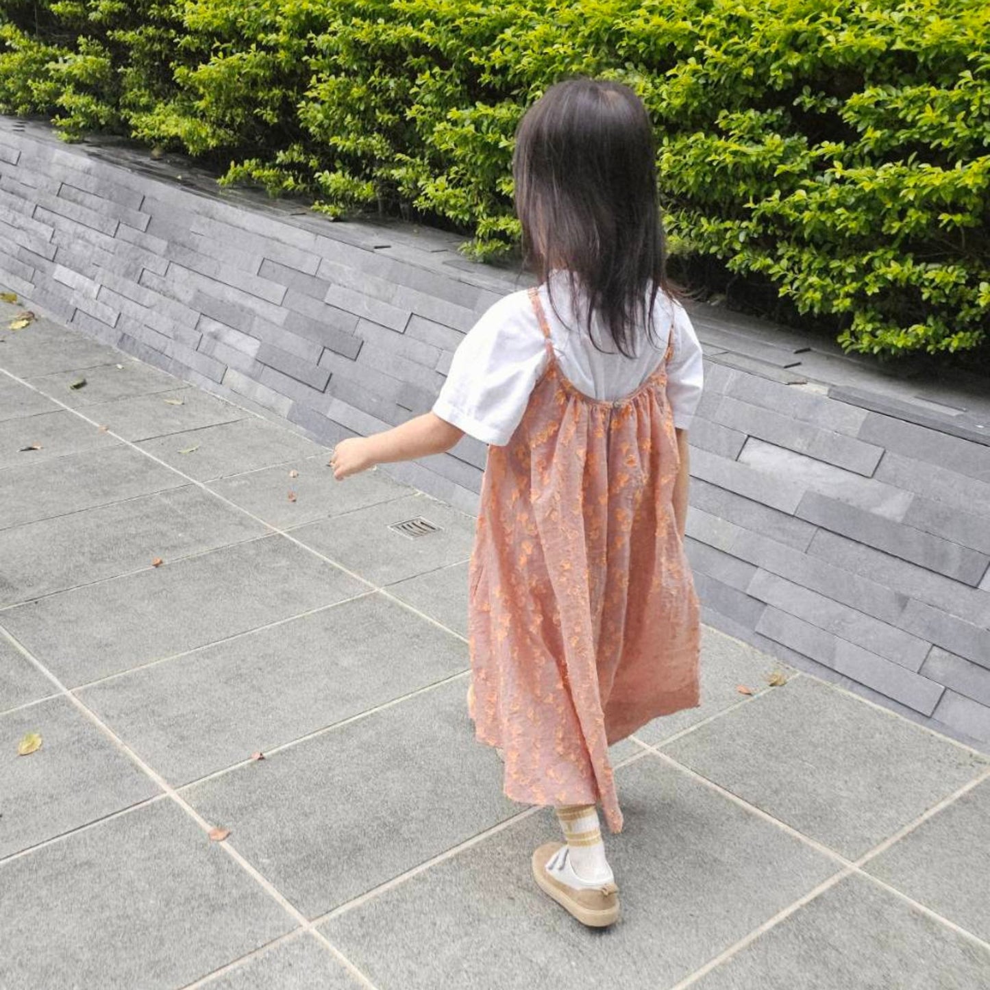 Studio Koter CLEO 立體點點透膚 A Line 洋裝/連身裙  ❘ 現貨尺寸: 2-3Y & 4-5Y (各最後一件)