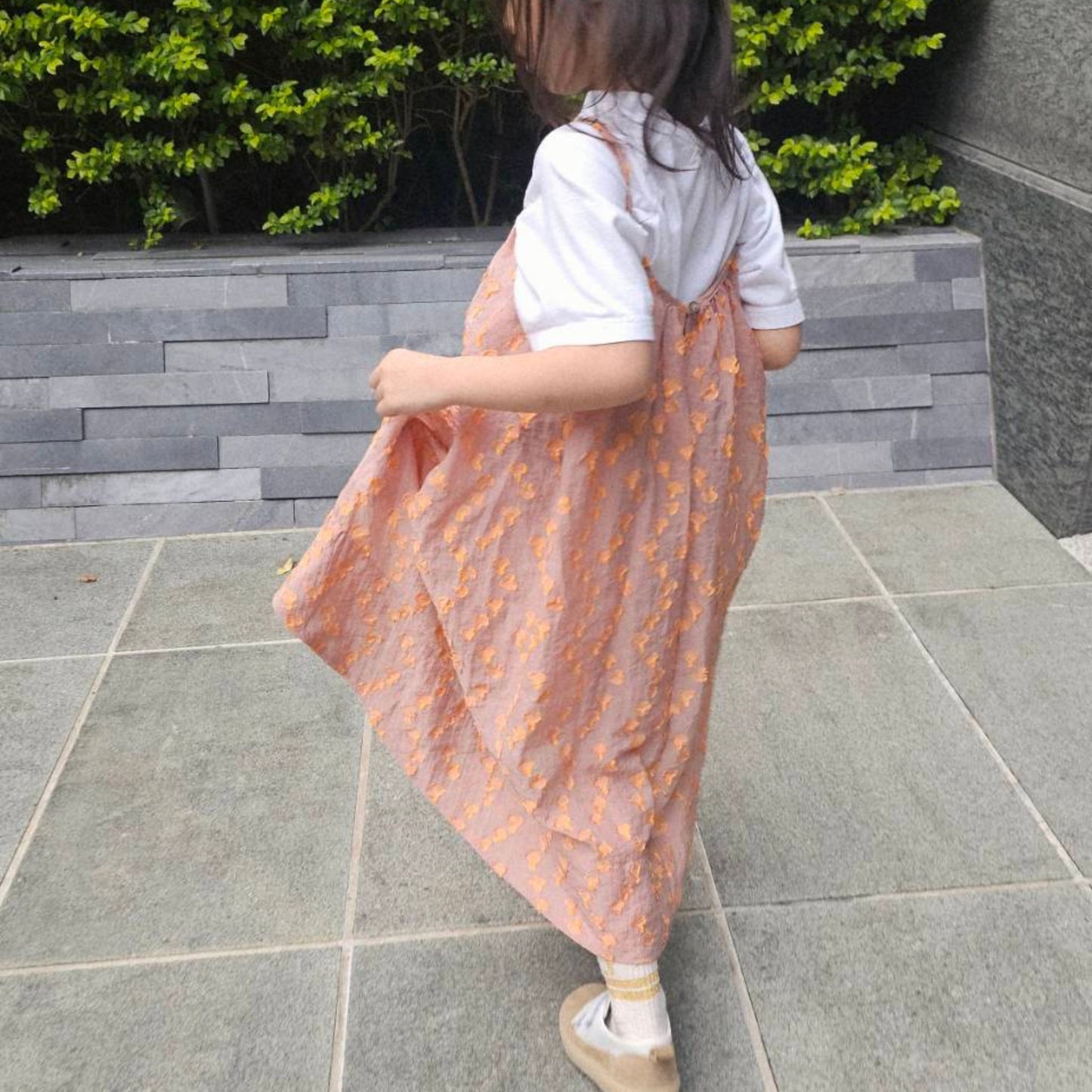 Studio Koter CLEO 立體點點透膚 A Line 洋裝/連身裙  ❘ 現貨尺寸: 2-3Y & 4-5Y (各最後一件)
