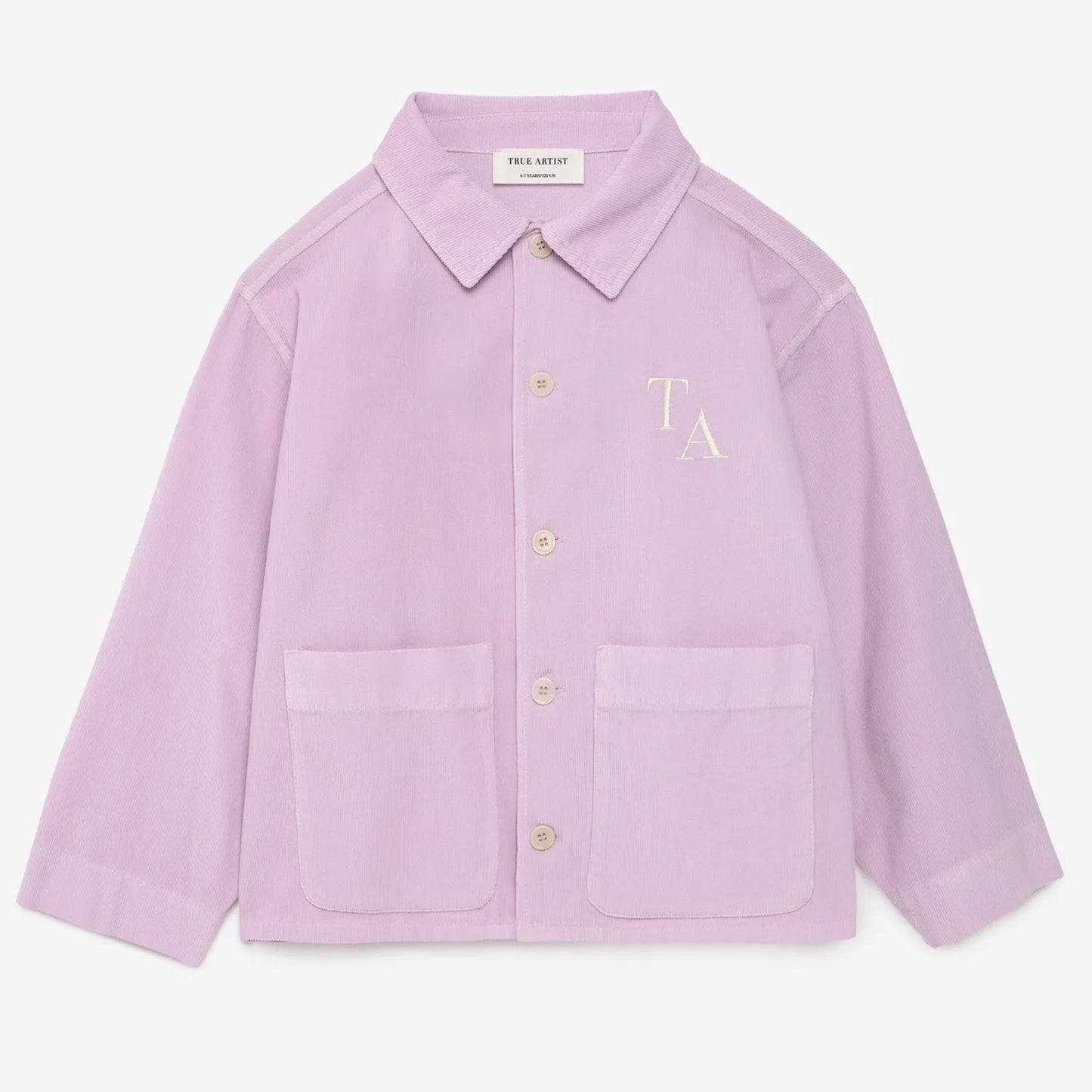True Artist 100%純棉燈芯絨襯衫外套 Pink Blush 4Y~9Y