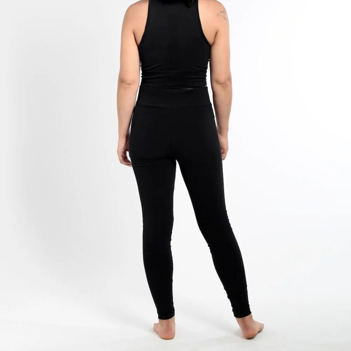 Orbasics 大人版 有機棉 All Day Leggings - Deep Black    ❘ 現貨尺寸:  S & M