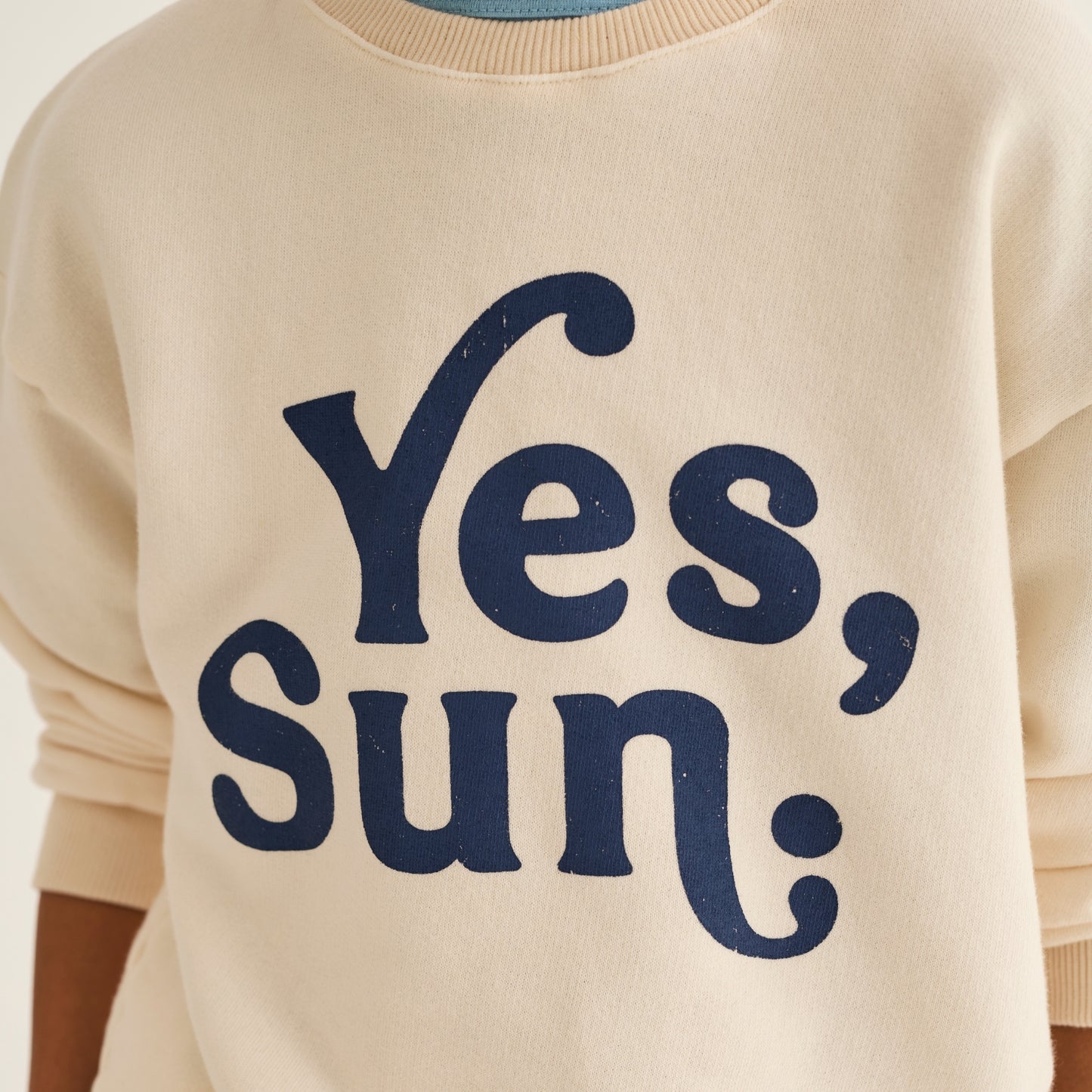 Cozmo 上衣 100%純棉 Yes, Sun 大學T (無刷毛) ❘ 現貨尺寸: 3Y~6Y