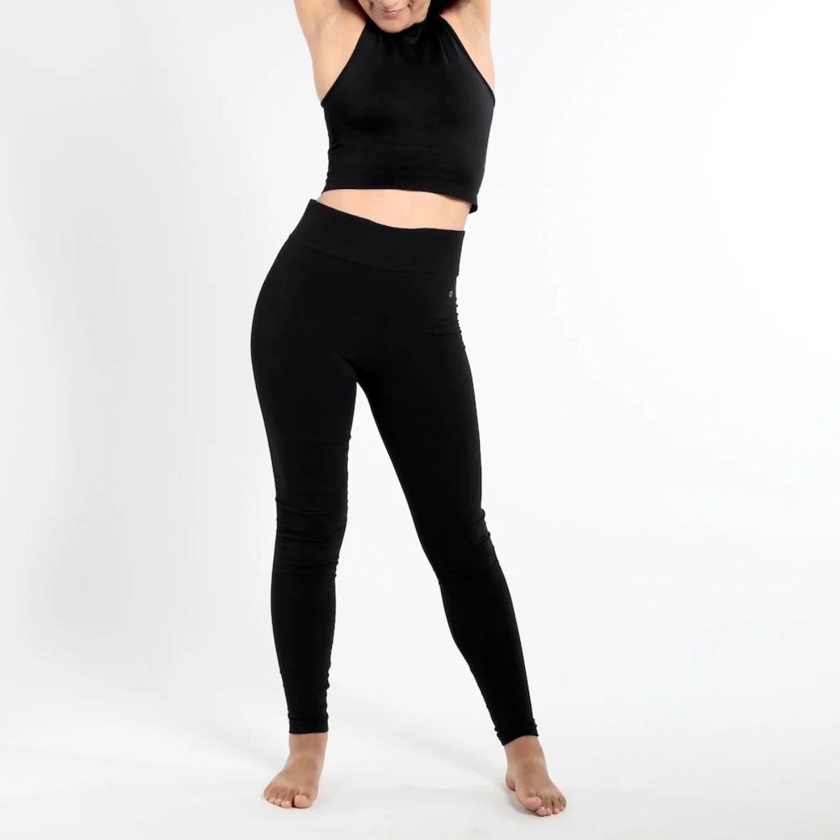 Orbasics 大人版 有機棉 All Day Leggings - Deep Black    ❘ 現貨尺寸:  S & M