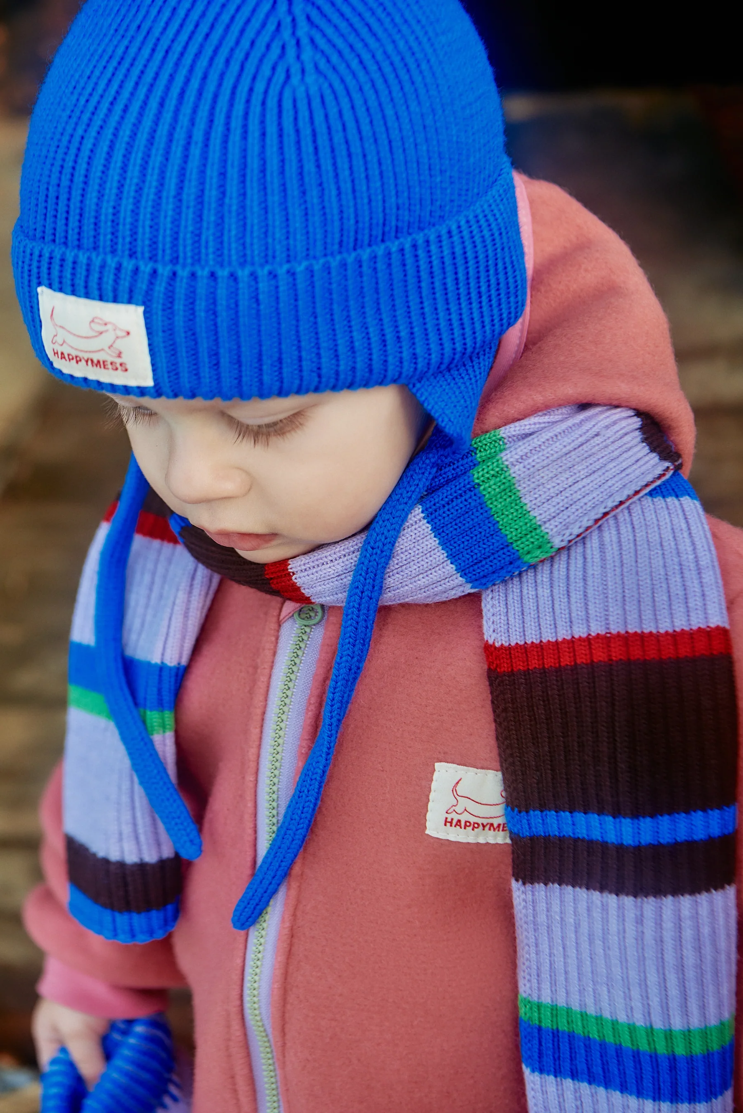 Happymess 100% 美麗諾羊毛外套- CINNAMON ❘ 現貨尺寸: 1Y~6Y