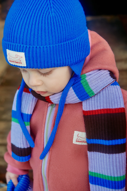 Happymess 100% 美麗諾羊毛外套- CINNAMON ❘ 現貨尺寸: 1Y~6Y