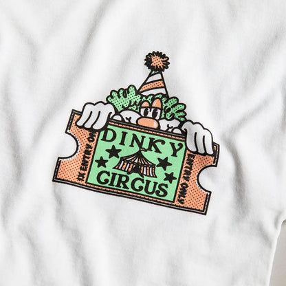 Dinky Circus 博覽會門票印花寬鬆短袖 T-shirt  ❘ 現貨尺寸: 2Y~7Y