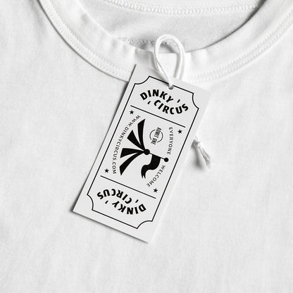 Dinky Circus 博覽會門票印花寬鬆短袖 T-shirt  ❘ 現貨尺寸: 2Y~7Y
