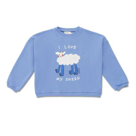 Wander & Wonder 100%有機棉大學T - Love My Sheep (3Y-6Y)