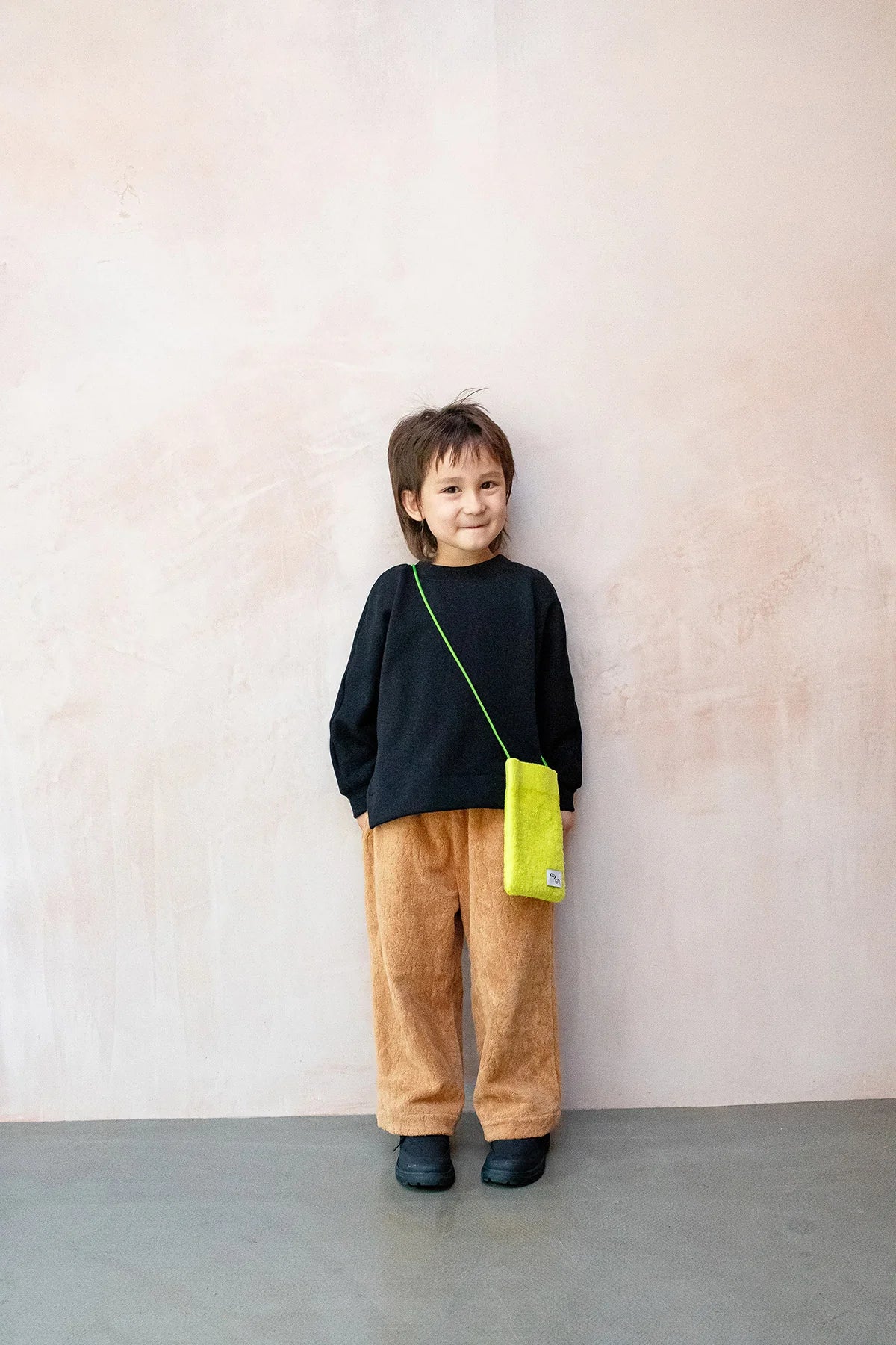 Studio Koter 100%有機棉Ever長褲 -Teddy Brown 2Y~7Y