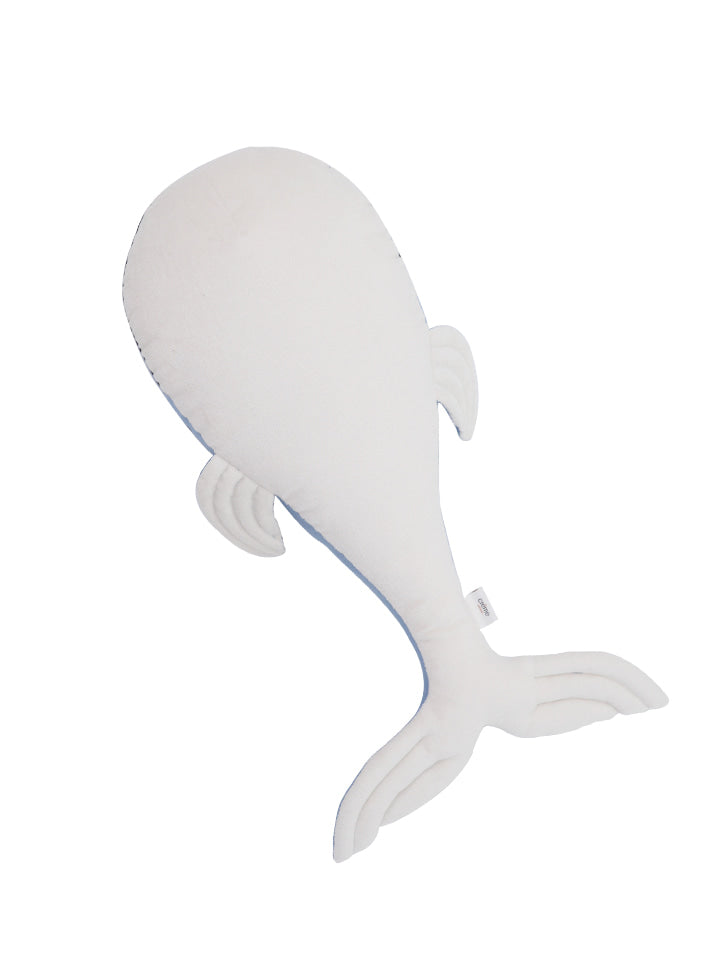 (預購商品/限宅配) Creme enfant 有機棉小鯨魚抱枕 / 靠墊