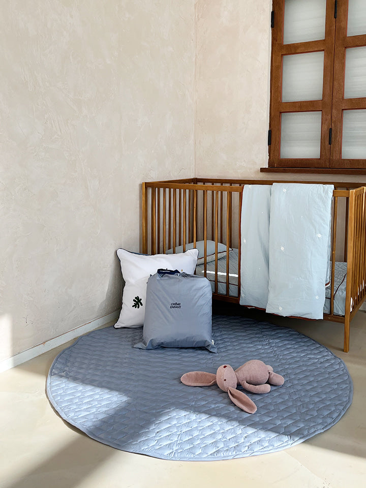 (預購商品) Creme enfant 60支高密度棉極致水洗遊戲地墊 / 萬用生活墊