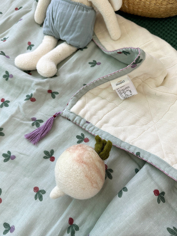 (預購商品) Creme enfant 棉 x 莫代爾枕頭＋萬用毯尊榮禮盒組 - Moos