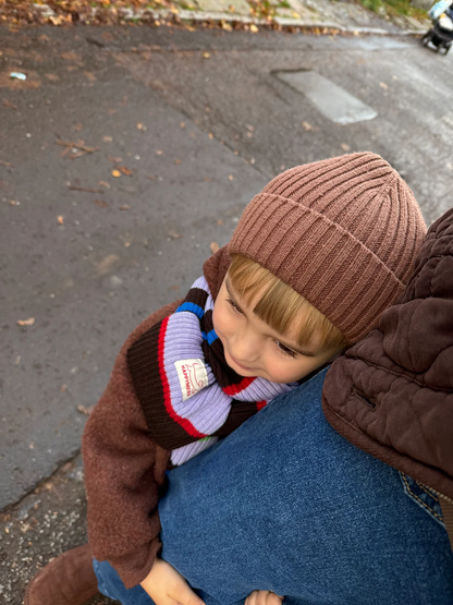 (預購) Happymess 100%美麗諾羊毛圍巾 - fun stripes (單一尺寸/成人可戴)