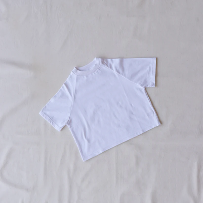Sukou 純棉經典白T-shirt