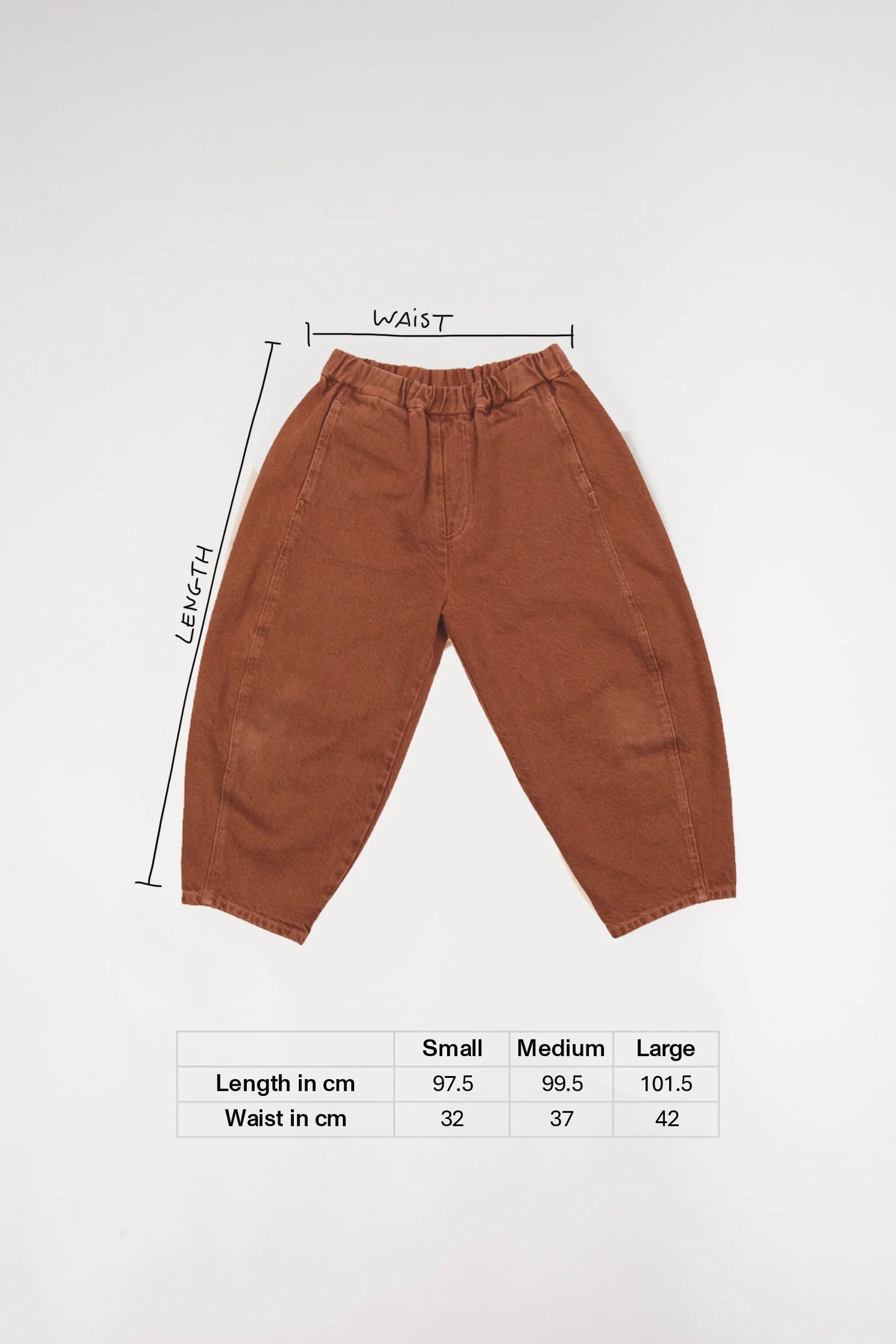 Studio Koter MANU 大人款 Indigo 棉麻繭型褲 現貨尺寸: S