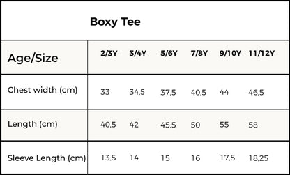 Orbasics 100%有機棉短袖 T-shirt - Aqua Grey ❘ 現貨尺寸: 2Y~12Y