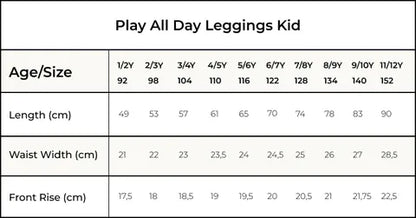 Orbasics 有機棉 Play-All-Day百搭長褲 焦糖餅乾條紋 (1Y~4Y)