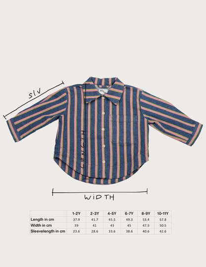 Studio Koter 100%有機棉 JAGGER 有機棉法蘭絨襯衫 大人款 現貨尺寸: S&M