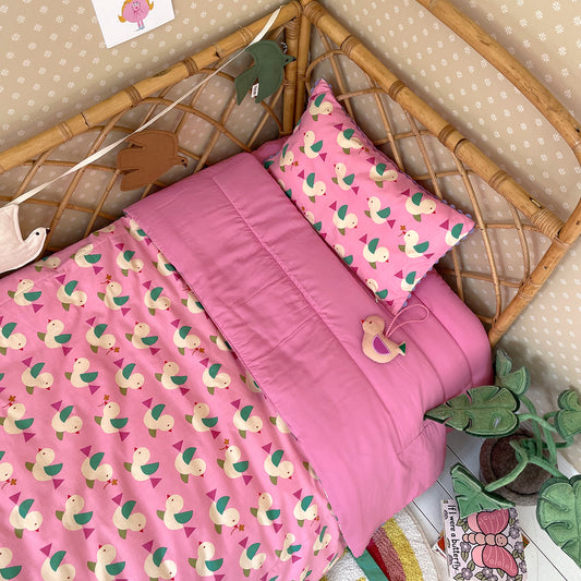 (預購)Tiny Cosmo 棉 x 莫代爾午睡被套組- Seri  睡墊加厚款