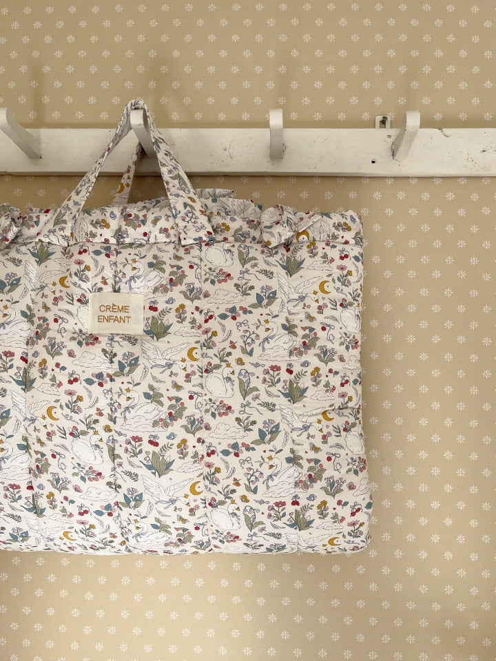 (預購商品) Creme enfant 100%莫代爾午睡被套組-Odette