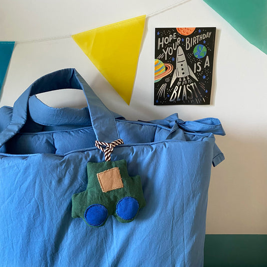 (預購) Tiny Cosmo 小汽車Ugo姓名吊飾