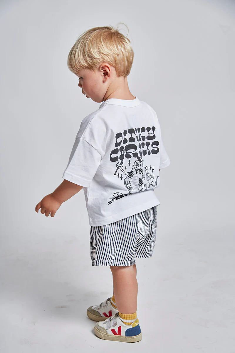 Dinky Circus EVERYBODY WELCOME 寬鬆短袖 t-shirt  ❘ 現貨尺寸: 2Y~7Y