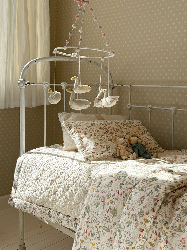 (預購商品) Creme enfant 100%莫代爾午睡被套組-Odette