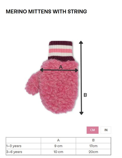 Happymess 100%美麗諾羊毛泰迪手套- 深藍 ❘ 現貨尺寸: 3-6Y & 6-10Y (各最後一件)