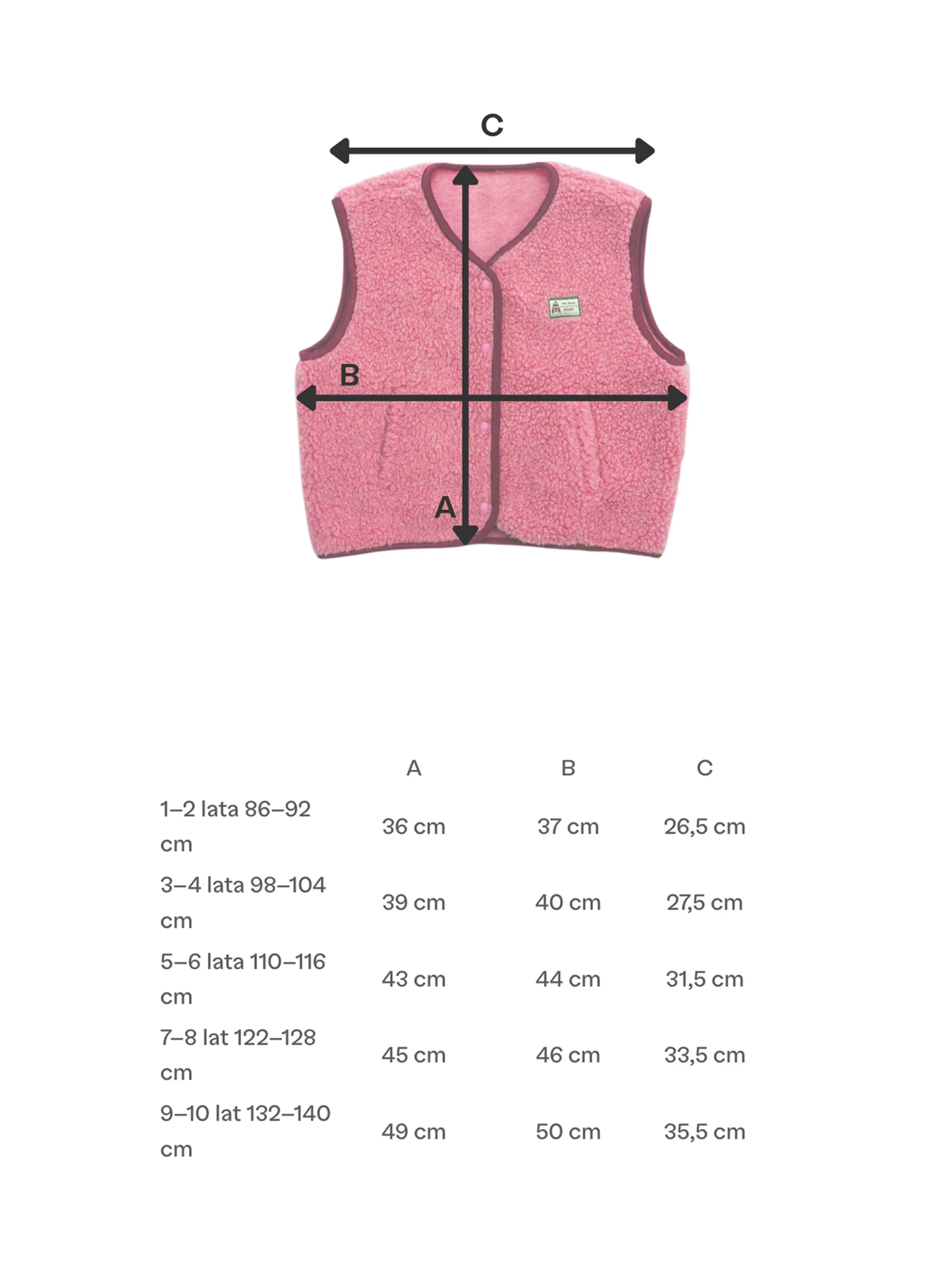 (預購) Happymess 100%美麗諾羊毛背心外套 - Kids in Pink (1Y~12Y)