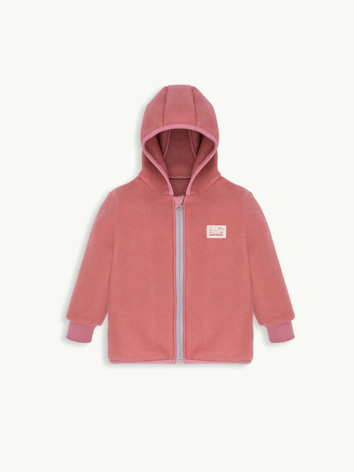 Happymess 100% 美麗諾羊毛外套- CINNAMON ❘ 現貨尺寸: 1Y~6Y