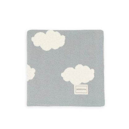 Minicoton 100%有機棉蓋毯 - 雲朵