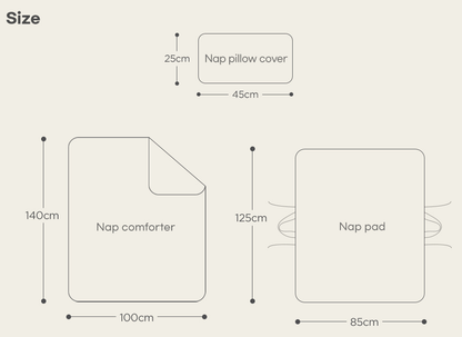 (現貨) Creme enfant 100%莫代爾午睡被套組-New Levity