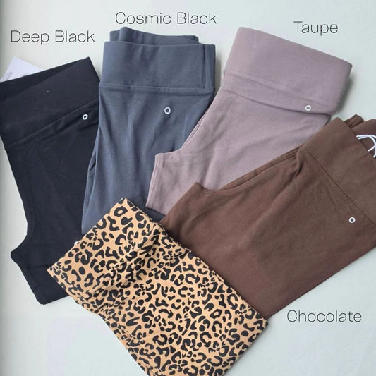 Orbasics 大人版 有機棉 All Day Leggings - Cosmic Black   ❘ 現貨尺寸:  XS & S