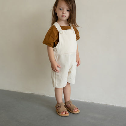 Phil & Phae 有機竹節棉短袖 T-shirt -Vintage gold  ❘ 現貨尺寸: 2Y~8Y