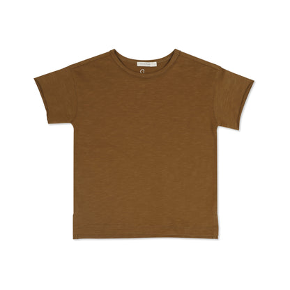 Phil & Phae 有機竹節棉短袖 T-shirt -Vintage gold  ❘ 現貨尺寸: 2Y~8Y
