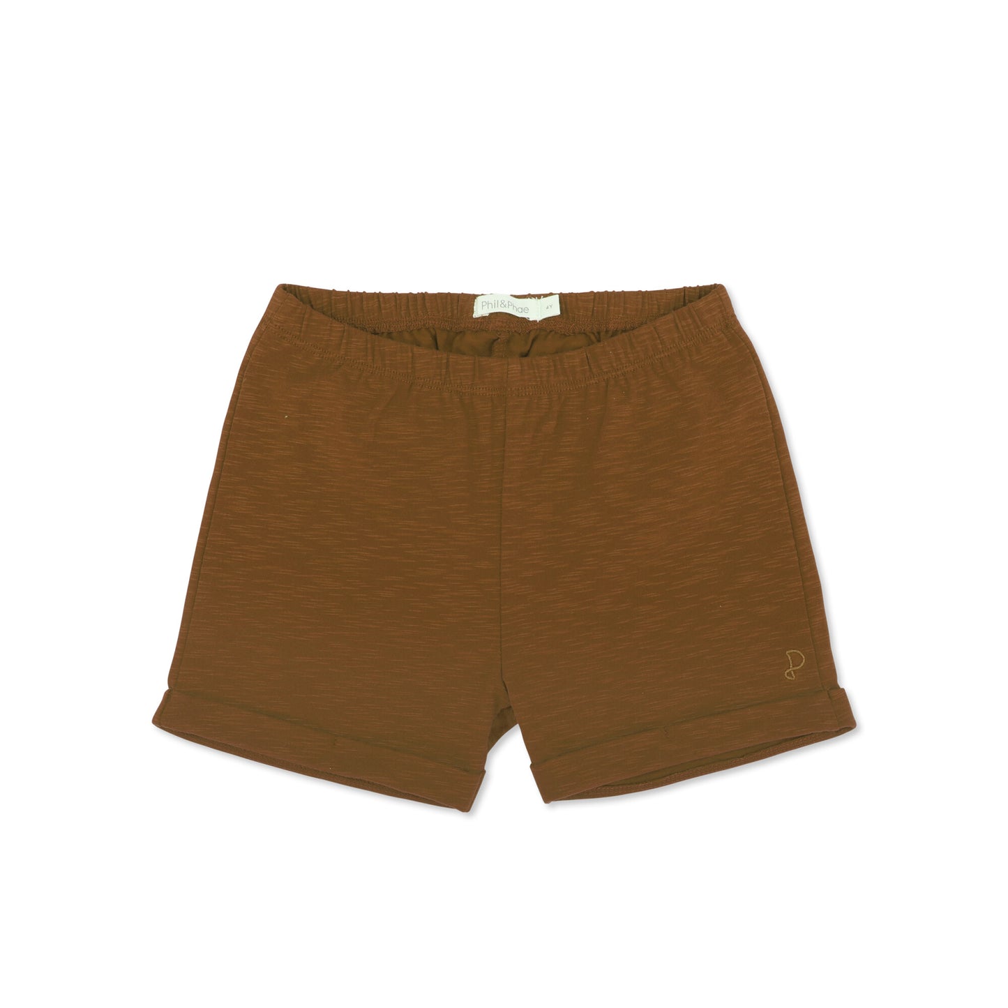 Phil & Phae 有機竹節棉短褲 Vintage Gold   ❘ 現貨尺寸: 3Y ~8Y