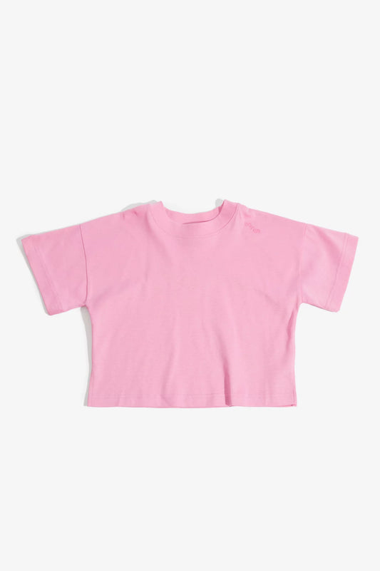 Studio Koter 100%有機棉Rory OVERSIZED 短袖Tshirt - Pink (2Y~5Y)