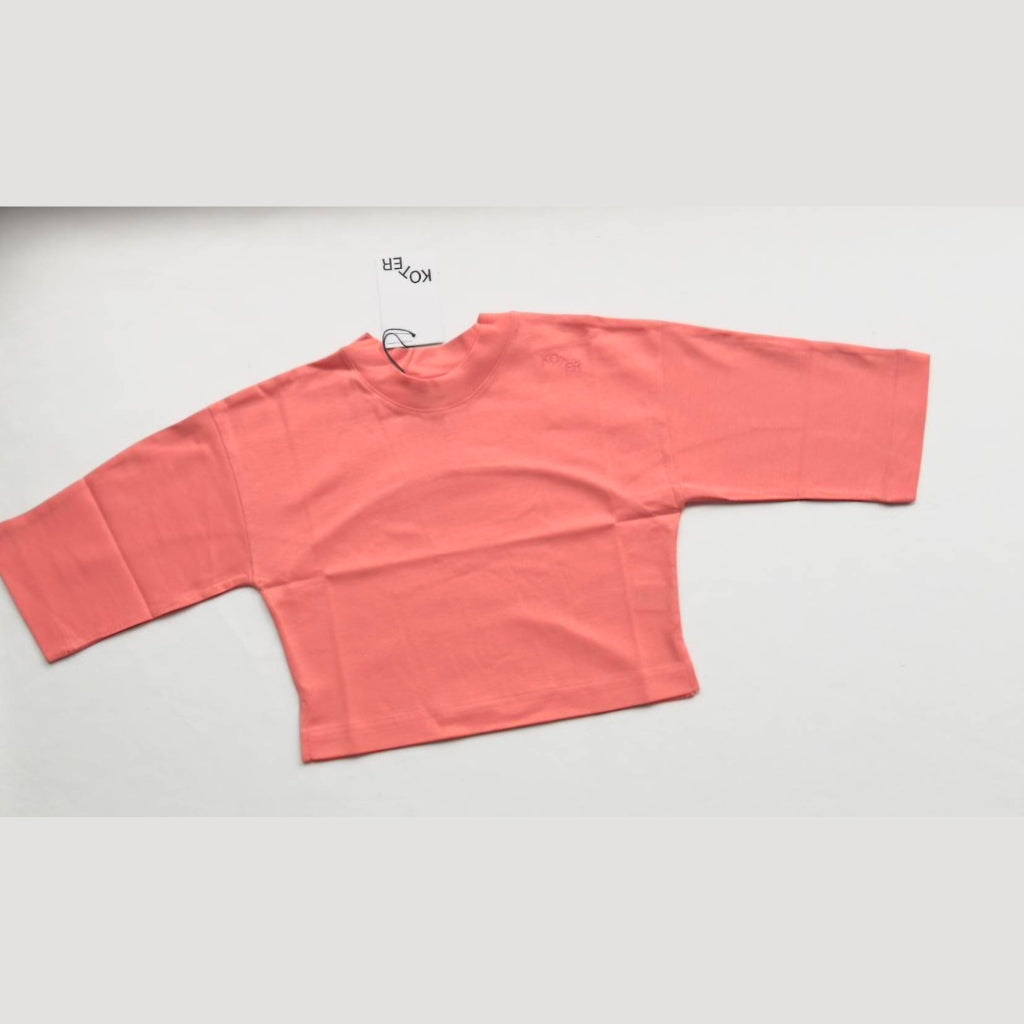 Studio Koter 100%有機棉 RORY Oversized 長袖上衣 ❘ 現貨尺寸: 2Y~7Y