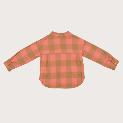 Studio Koter 100%有機棉 JAGGER 有機棉法蘭絨襯衫 現貨尺寸: 2Y~9Y