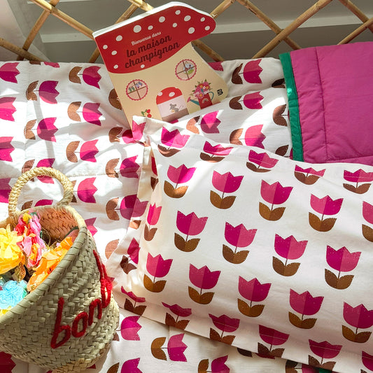 (預購)Tiny Cosmo 100%純棉水洗棉被-Eva（兩個尺寸: 兒童被 & 單人被 ）